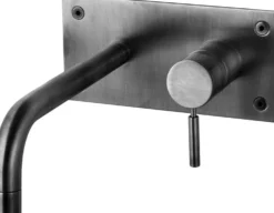 Pesuallashana Tapwell BOX008, piiloasennus, Brushed Black Chrome