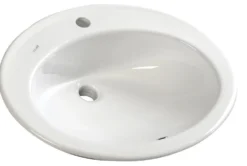 Pesuallas Interia Tropico 580x465 mm, valkoinen