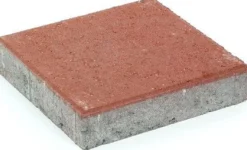 Pihakivi Rudus Kartanolaatta 60 278x278x60 mm sileä punainen