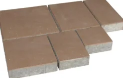 Pihakivisarja Rudus Roomalaiset isot kivet 80 mm sileä hiekanruskea