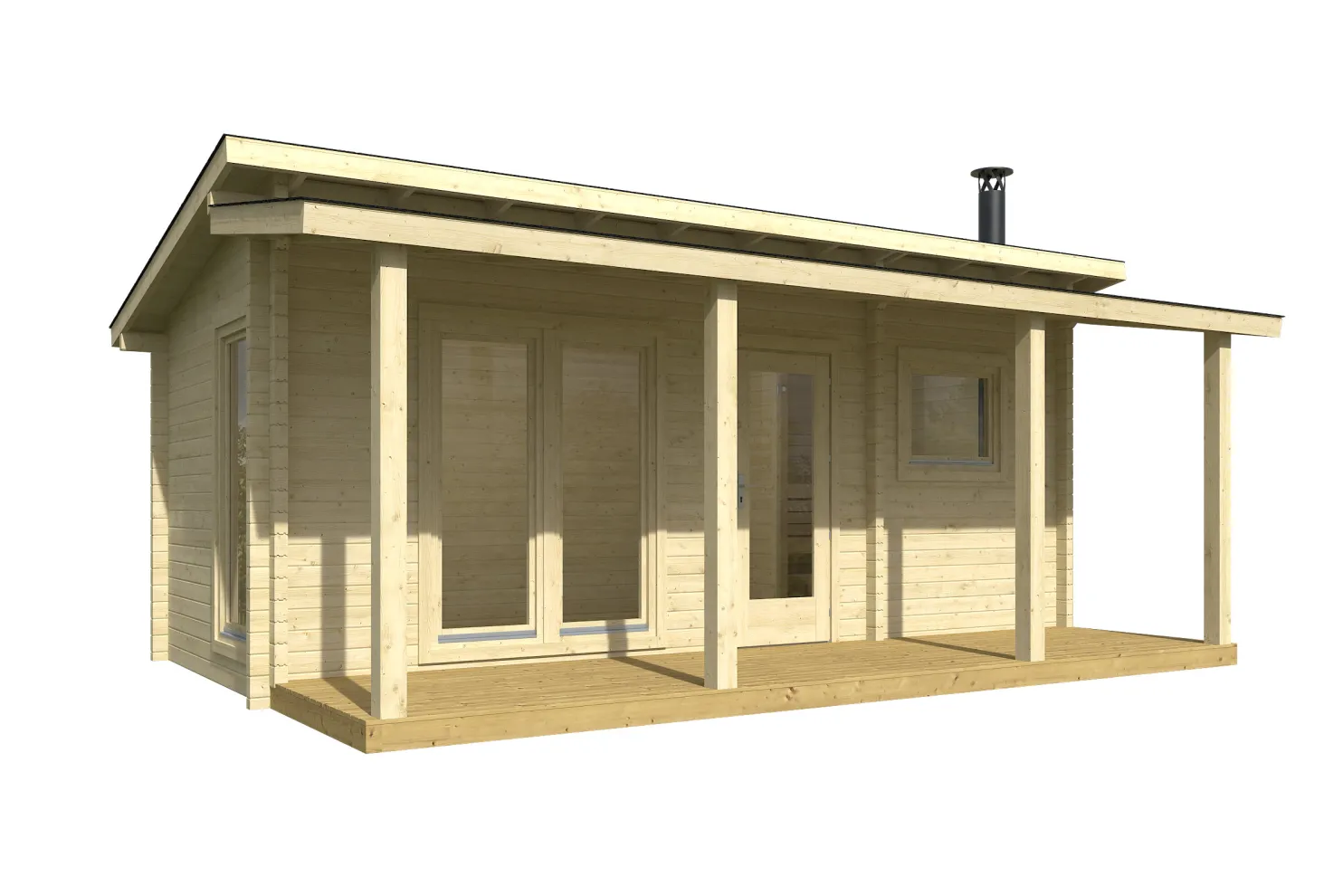 Pihasauna Tene Levi 16m²