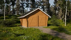 Pihavarasto/lato LP Garden R-L, 16m², rakomallinen