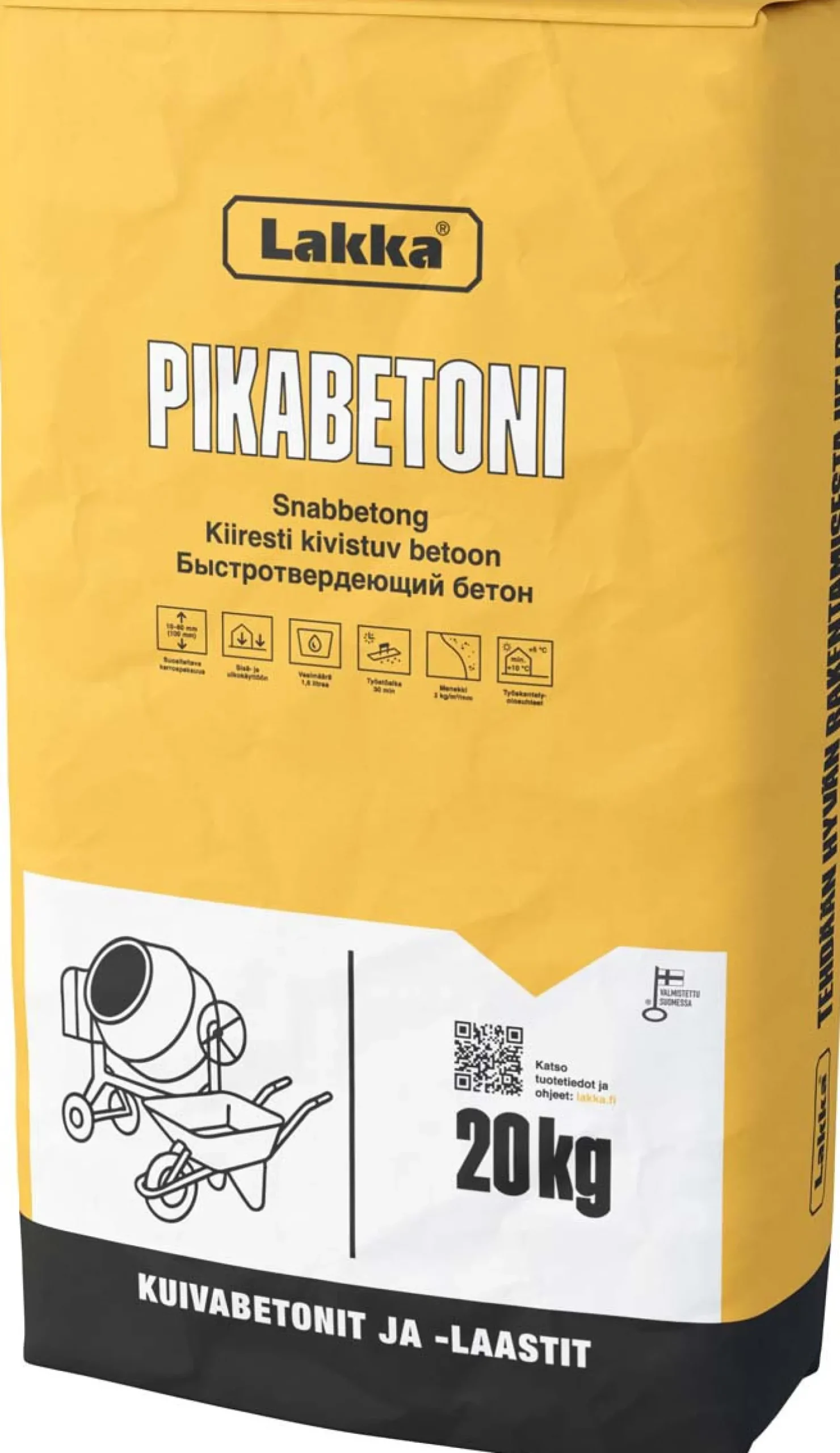 Pikabetoni Lakka, 20kg