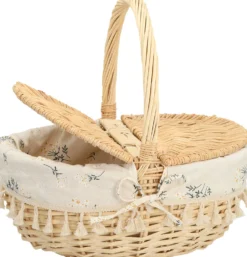Piknikkori Home4You WILLI EMMA 40x32xK17/40 cm, beige