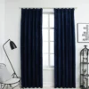 Pimennysverhot koukuilla 2kpl sametti 140x245cm