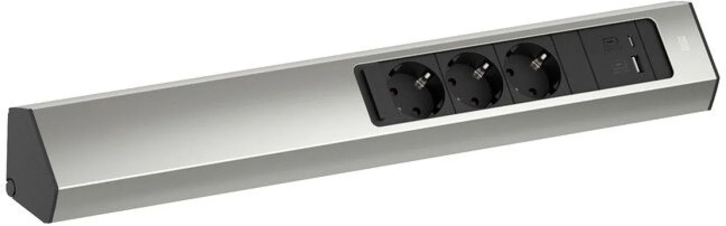 Pistorasiayksikkö Bachmann Casia 2 USB-lataus