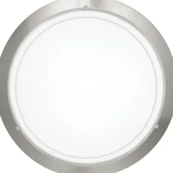 Plafondi Planet 1 Ø 290 mm valkoinen/harjattu teräs