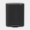 Poljinroska-astia Brabantia Bo, 2x30l, Matt Black