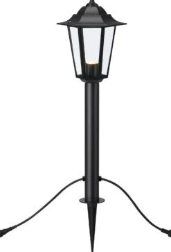 Pollarivalaisin Markslöjd Garden 24 Lantern 3W musta