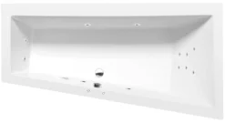 Poreamme Interia Andra Attraction Hydro, 1600x900x450mm, oikea, 240l, valkoinen