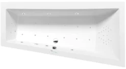 Poreamme Interia Andra Highline Hydro-Air, 1800x900x450mm, oikea, 277l, valkoinen