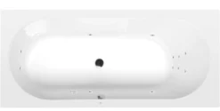 Poreamme Interia Astra Attraction Hydro, 1650x750x480mm, 225l, kulmikas, valkoinen