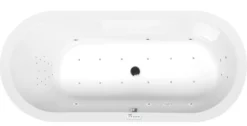 Poreamme Interia Astra Highline Hydro-Air, 1650x750x480mm, 225l, valkoinen