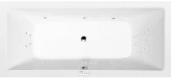 Poreamme Interia Krysta Highline Hydro, 1800x700x390mm, 200l, valkoinen
