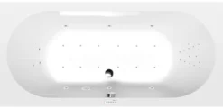 Poreamme Interia Levana Highline Hydro-Air, 1700x800x390mm, 209l, valkoinen