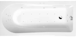 Poreamme Interia Lisa Attraction Hydro-Air, 1600x700x470mm, 245l, valkoinen