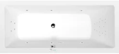 Poreamme Interia Mimoa Highline Hydro, 1700x800x390mm, 218l, valkoinen