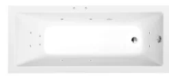 Poreamme Interia Noemi Active Hydro, 1600x800x390mm, 206l, valkoinen
