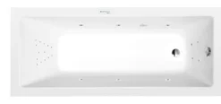 Poreamme Interia Noemi Highline Hydro, 1600x700x390mm, 183l, valkoinen