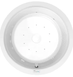 Poreamme Interia Oblo Highline Hydro-Air, 465l, valkoinen