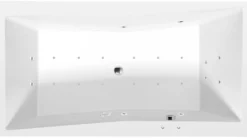 Poreamme Interia Quest Active Hydro-Air, 1900x1000x490mm, 480l, valkoinen