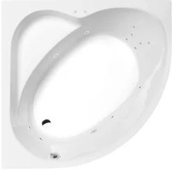 Poreamme Interia Sirius Attraction Hydro, 1300x1300x430mm, 265l, valkoinen