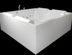 Poreamme Westerbergs Pacific 180SQ Comfort 2.0 akryyli valkoinen