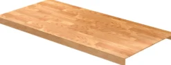 Porrasaskelma Lundbergs Classic 590mm kaksoisaskelma tammi lakattu eri leveyksiä