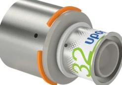 Puristusliitin Uponor S-Press Plus PPSU 50-32 mm