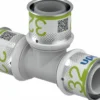 Puristus-T-haara Uponor S-Press Plus PPSU 32-32-32 mm