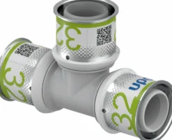 Puristus-T-haara Uponor S-Press Plus PPSU 32-32-32 mm