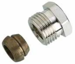 Puserrusliitin 3/8 RA-VENTTIILILLE