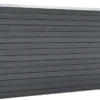 Puutarha-aita puukomposiitti 353x106cm harmaa