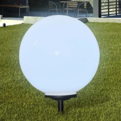 Puutarha aurinkovalaisin pallovalo led 50cm 1kpl maapiikillä
