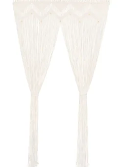 Puuvillainen macrame verho 140x240 cm