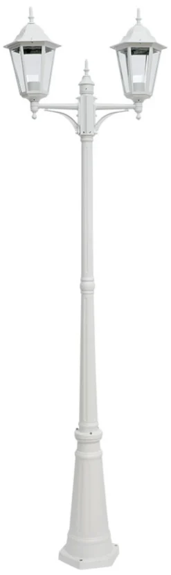 Pylväsvalaisin Kartano PKK-2U 2250 mm 2-osainen valkoinen