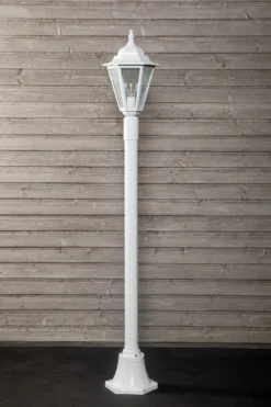 Pylväsvalaisin Noor Milano Ø265x1600 mm valkoinen