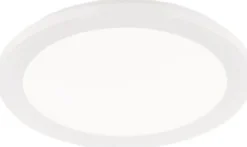 Pyöreä LED-plafondi Trio Camillus Ø26 cm valkoinen IP44