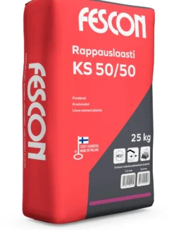 Rappauslaasti Fescon KS 50/50 1,2 mm 25 kg