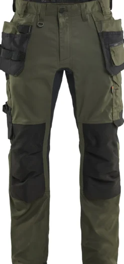 Riipputaskuhousut Blåkläder 1750-1832 Stretch twill