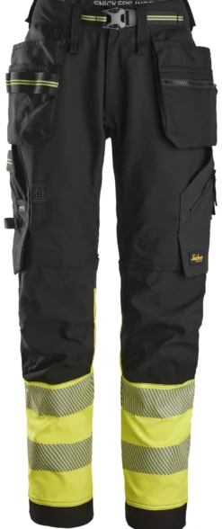 Riipputaskuhousut Snickers Workwear 6934 High-Vis lk 1