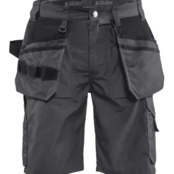 Riipputaskushortsit Blåkläder 1526 tummanharmaa/musta