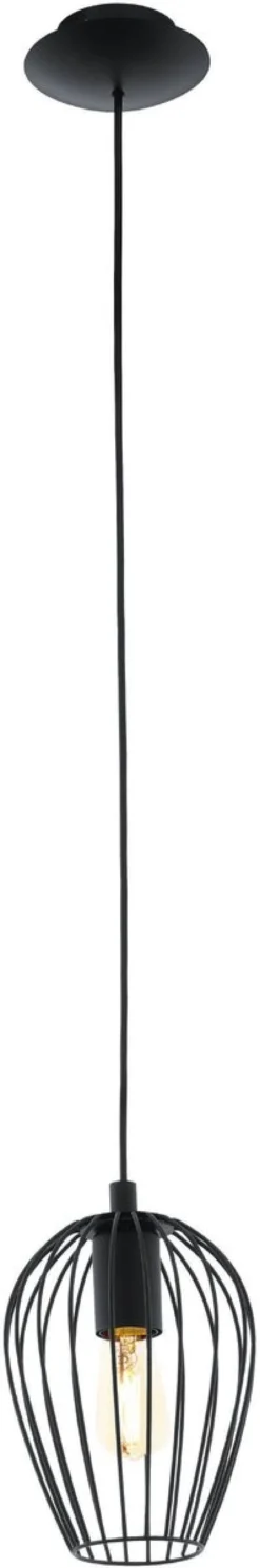 Riippuvalaisin Eglo Newtown Ø16cm musta