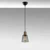 Riippuvalaisin Linento Lighting Kemtel, Ø16cm, E27, musta