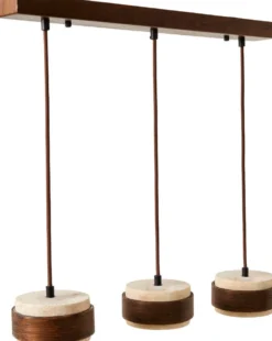 Riippuvalaisin Linento Lighting Lover C 3-osainen beige/saksanpähkinä