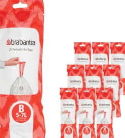 Roskapussi Brabantia PerfectFit B, 5L, 200kpl