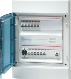 Ryhmäkeskus ABB Mistral 65, 40A, IP65, kestomuovi