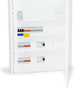 Ryhmäkeskus Ensto Waltteri PESSV345.21, 2xVVS, 9x10A, 12x16A, 50A, pinta-/uppoasennukseen