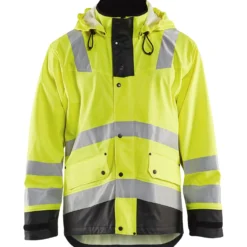 Sadetakki Blåkläder 4302 huomiokeltainen/musta
