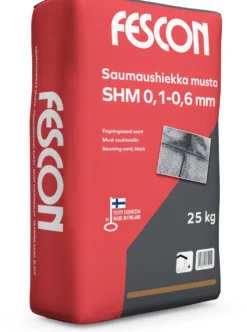 Saumaushiekka Fescon SHM musta 25 kg